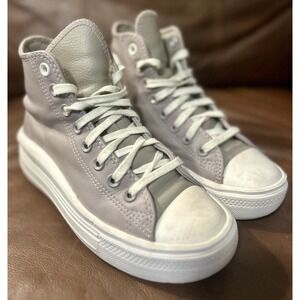 Converse Chuck Taylor All Star Move High Future Utility Platform Sneakers Sz 6.5
